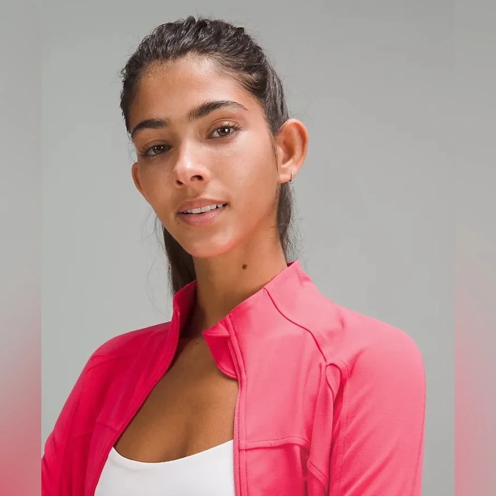 NWT Lululemon Cropped Define Jacket Nulu In Glaze Pink/Lipgloss - Picture 4 of 7